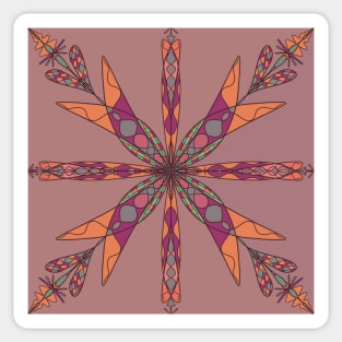 Mandala Art Sticker